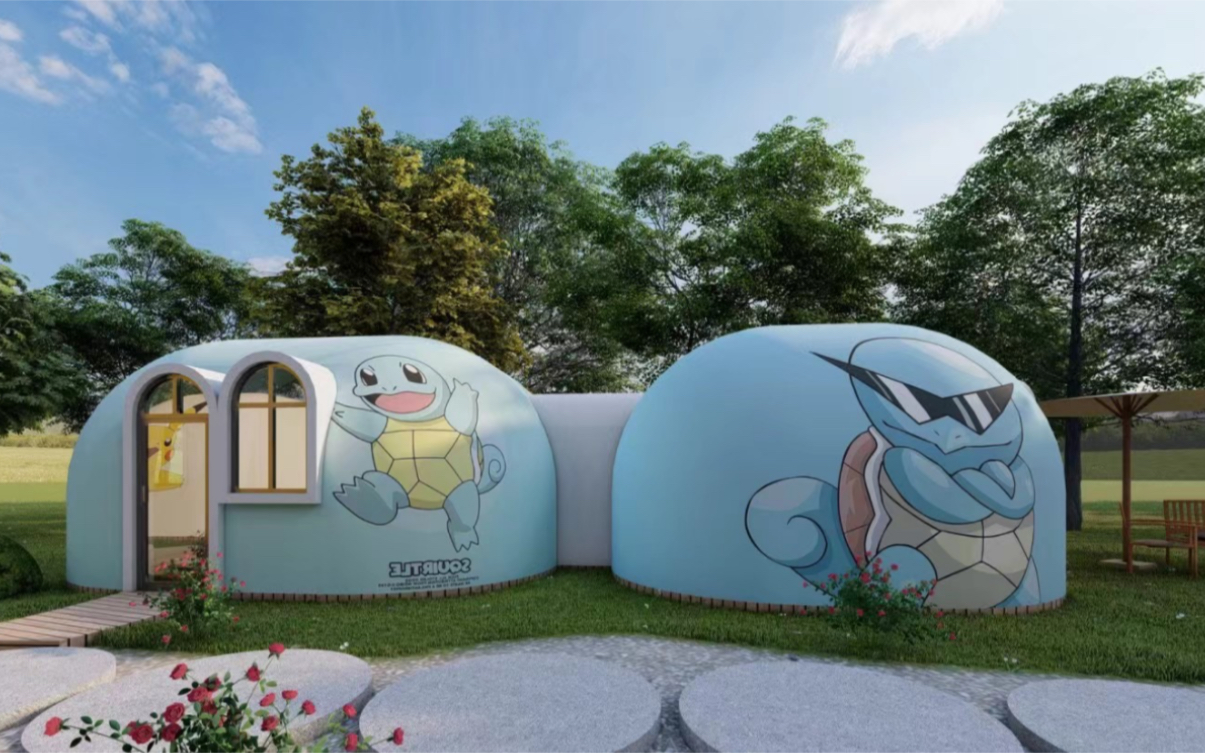 模块化拼装房屋,还能抗地震,抗台风,新材料环保零甲醛#民宿 #泡沫建房