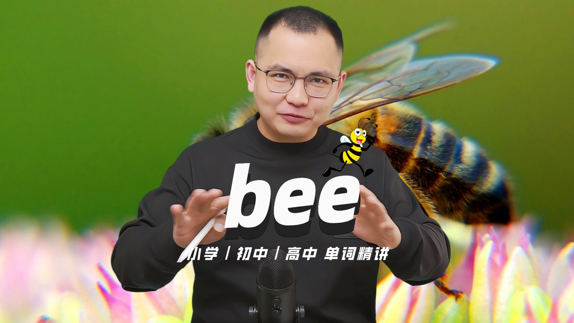 英语单词bee的中文意思是什么?