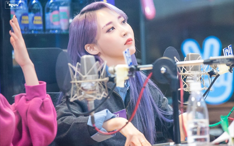 紫发仙女|肤白貌美飘里|葡萄小熊玟星|可爱动人文星伊!