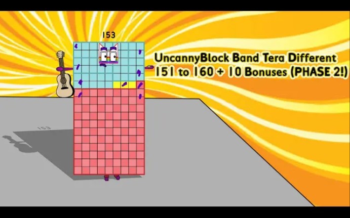 Uncannyblock Band Tera Different 151 to 160 +10 bonuses (PHASE2!)哔哩哔哩bilibili