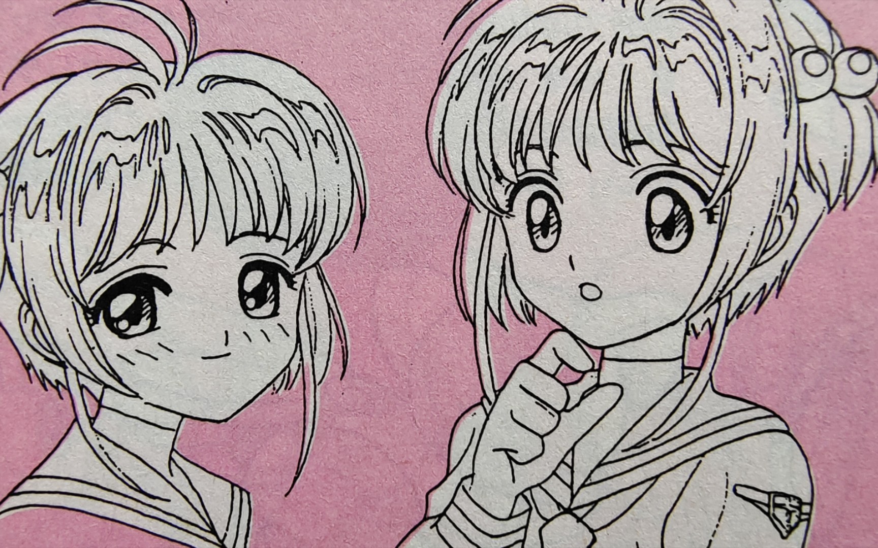 画师"高桥久美子":tv动画《魔卡少女樱》人物设定