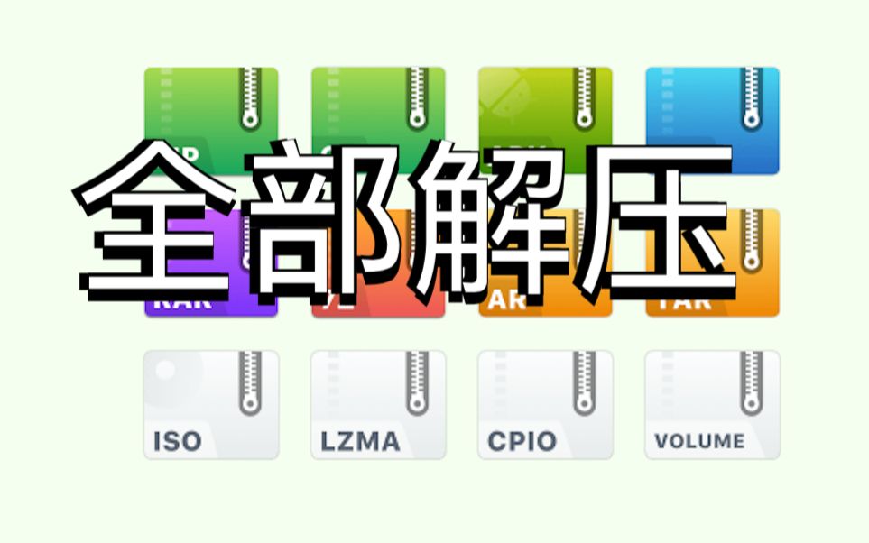 【eZip】苹果 macOS 免费解压缩软件哔哩哔哩bilibili