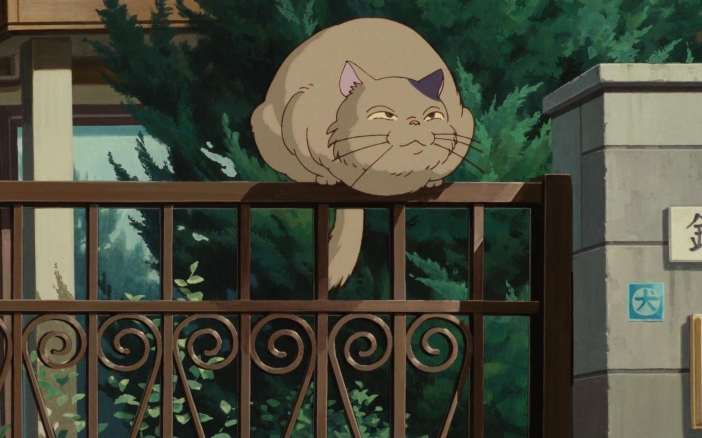 动漫【侧耳倾听】里面的傲娇猫~可爱死了哈哈哈