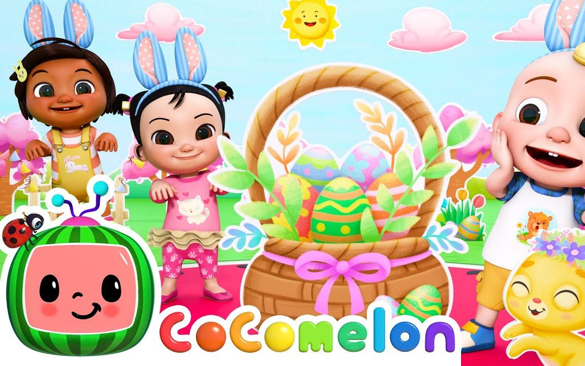 hop little bunnies hop dance party cocomelon nurs