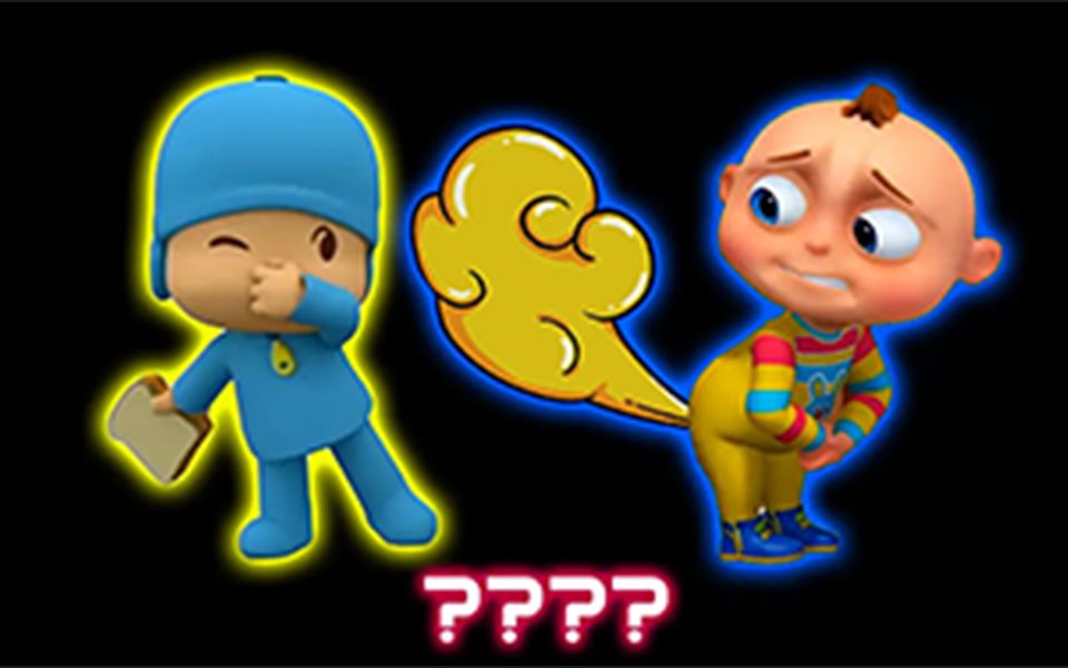 【Pocoyo小P优优】 小P优优 放屁屁 鬼畜音乐哔哩哔哩bilibili