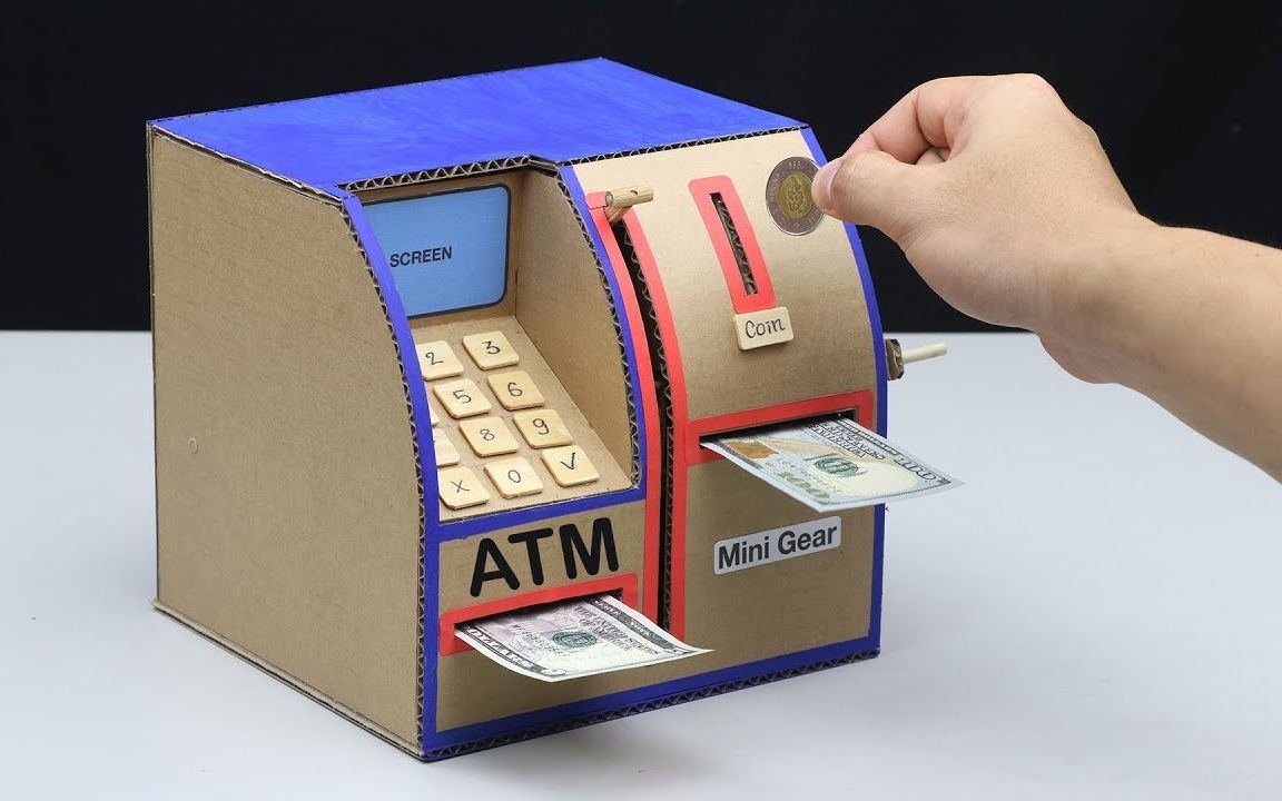 [图]【Mini Gear】自己做台ATM——能吐钱的那种！