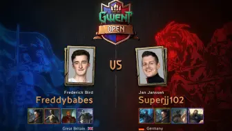 【昆特牌 公开赛#2】半决赛 第一场 Freddybabes VS SuperJJ