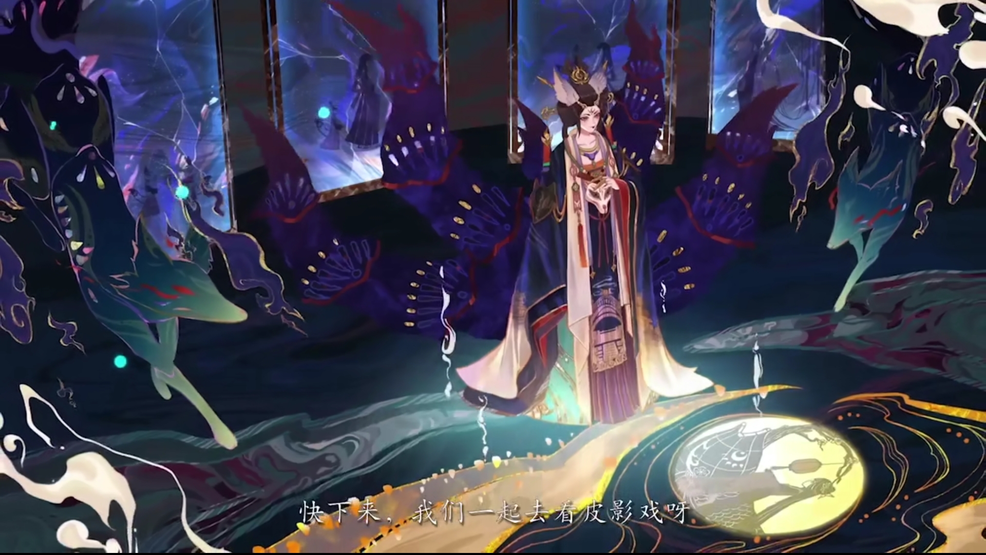 (决战平安京)因太喜欢玉藻前新皮而苦练大舅一周后的成果