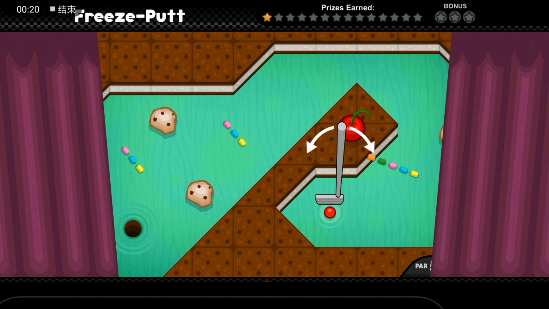 【老爹游戏】小游戏 freeze—putt 通关哔哩哔哩bilibili