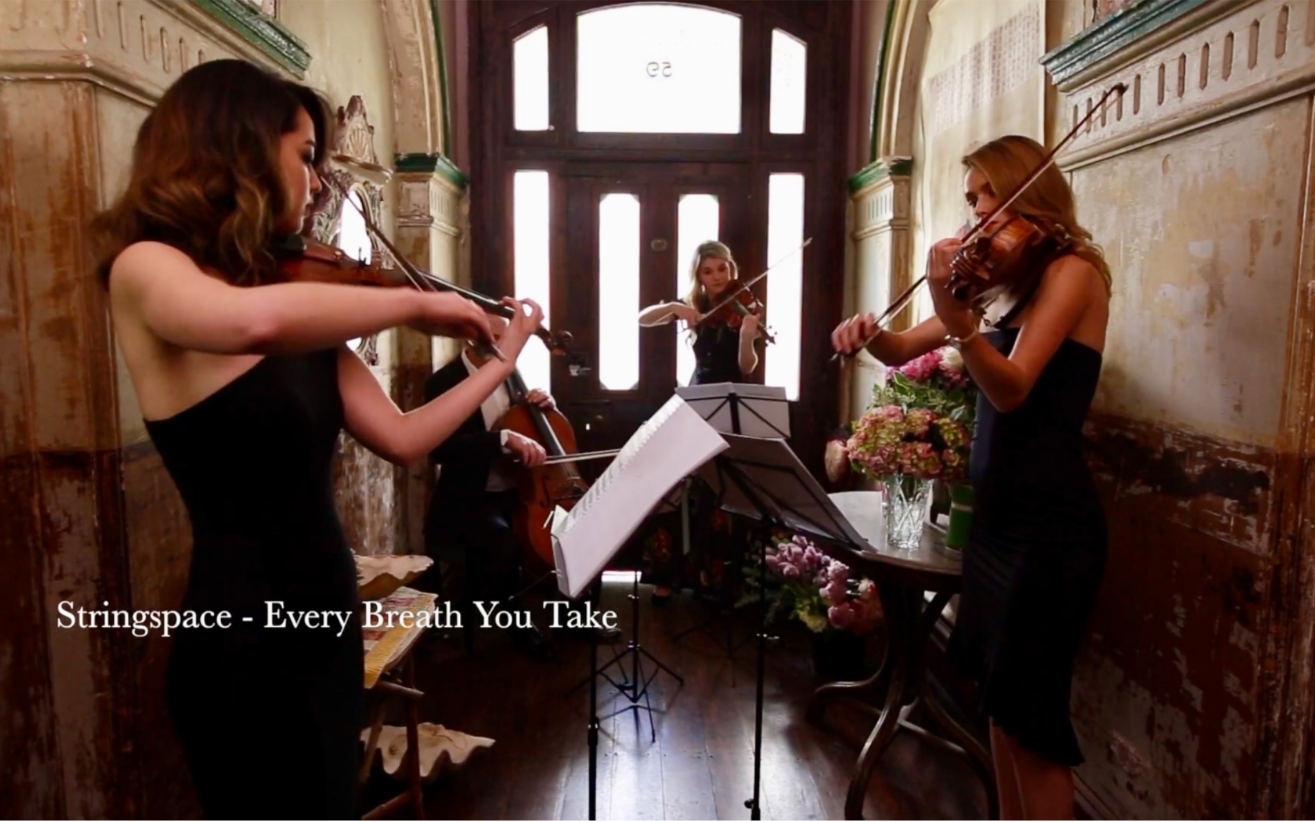 [图]弦乐四重奏 & Every Breath You Take - Sting - Stringspace String Quartet/Violin Cello