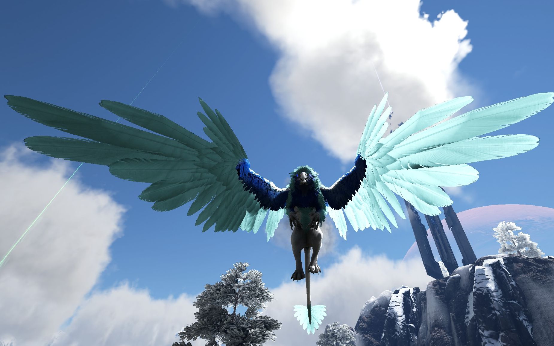 幽冥方舟生存进化火山岛原始恐惧第七期驯服元素冰系狮鹫