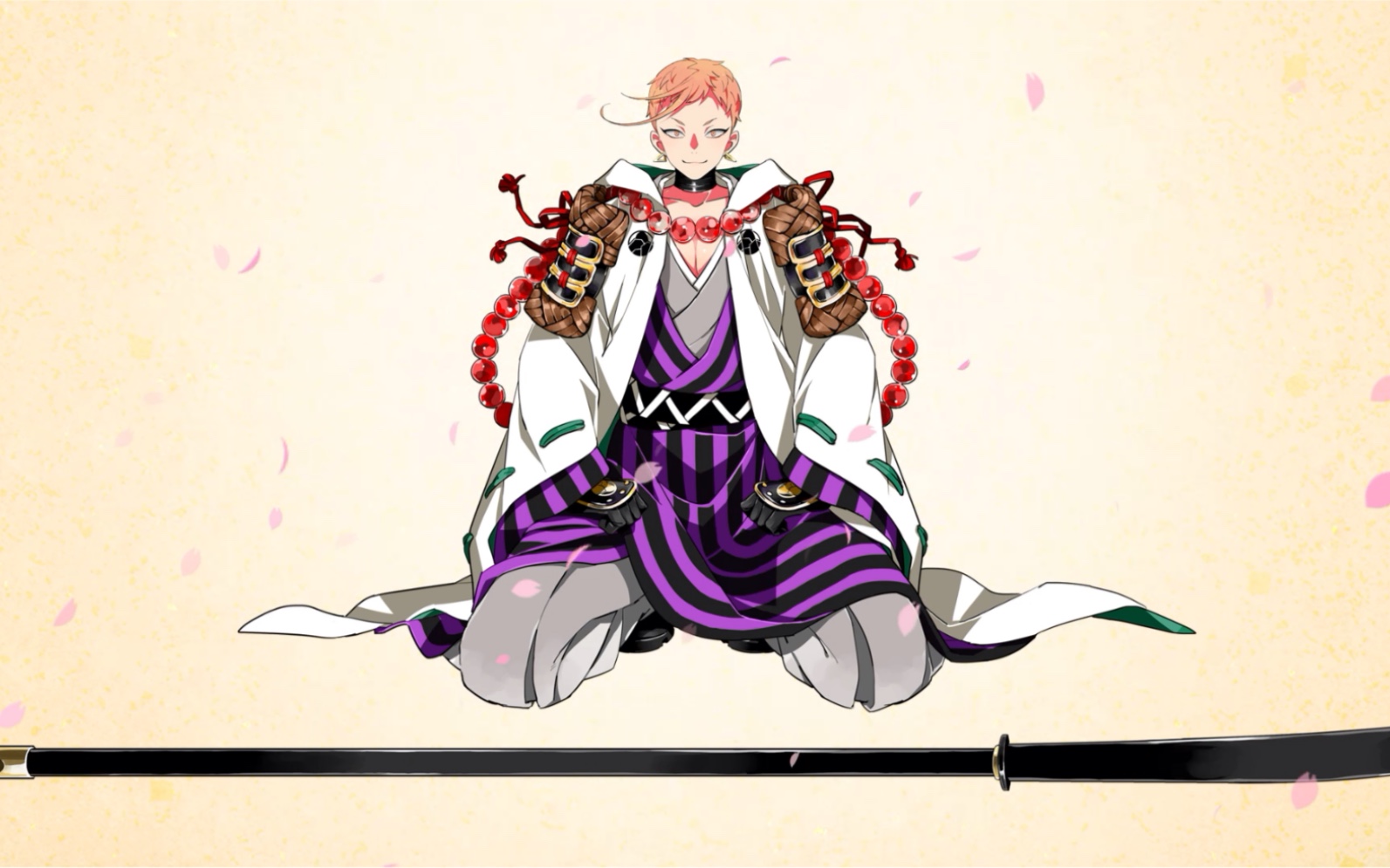 【刀剑乱舞】七周年跪坐立绘 薙刀&剑全员篇