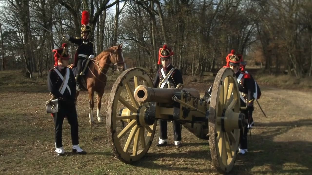 拿破仑战争期间典型法国炮组的展开与开火复原