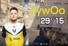 Download Video: 【ZywOo】天梯也坐牢（29-15）第一视角 (炼狱小镇Inferno)  2024.02.15