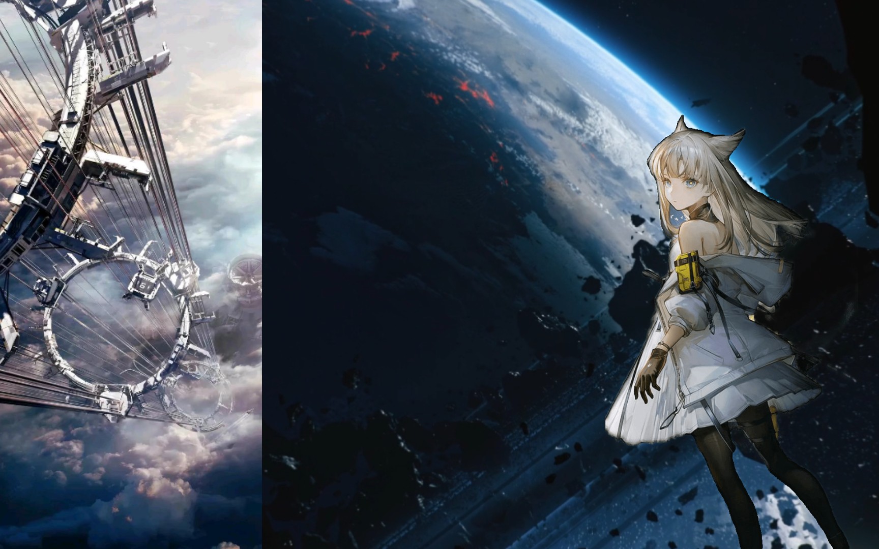 剪了一下明日方舟终末地pv.别点进来看要脸