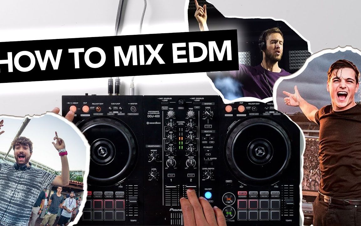 打碟达人开课啦!教你如何混音martin garrix多首热门单曲!