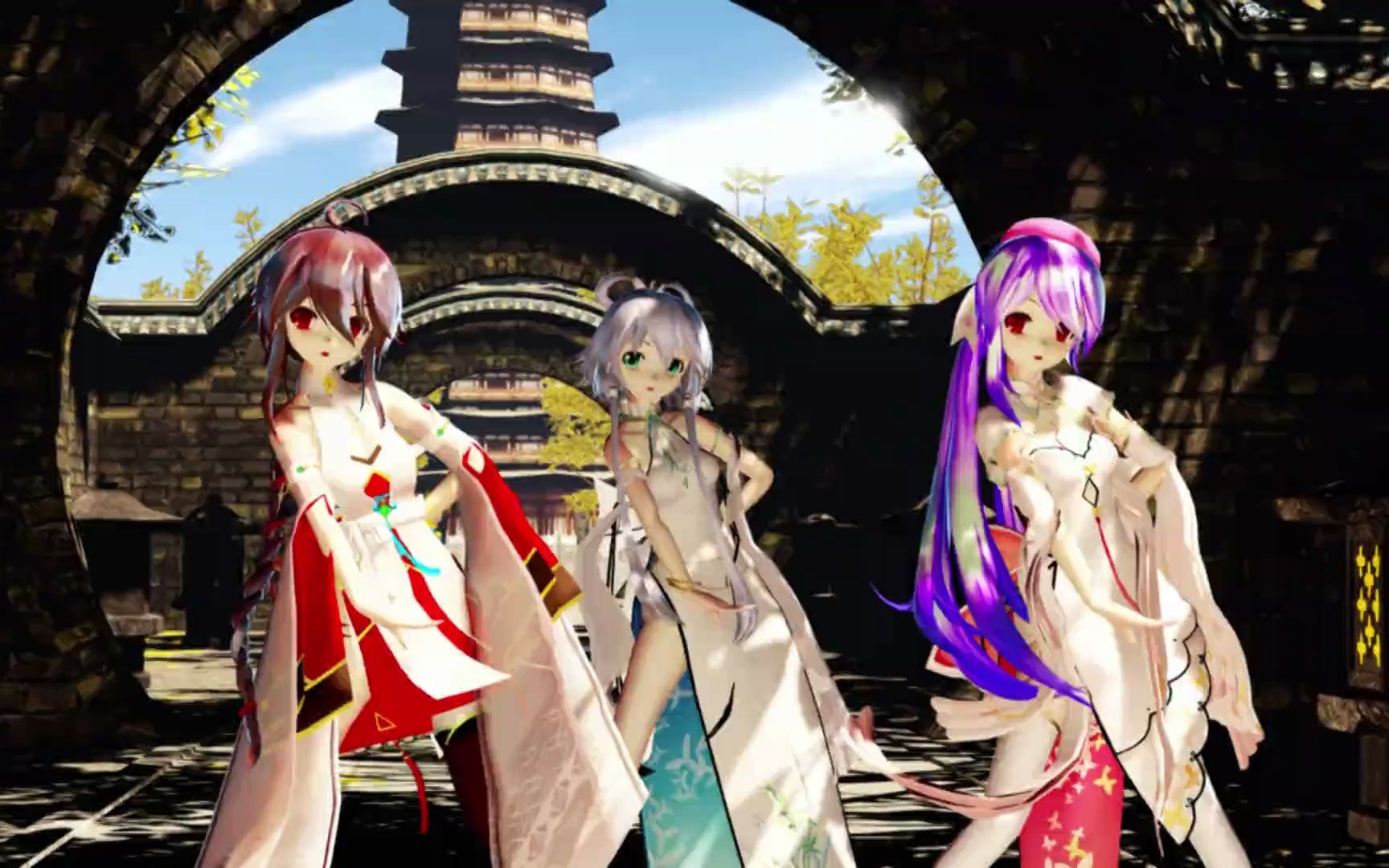 【mmd】中華娘3人に「奇跡さえも」を踊ってもらいました【らぶ式】