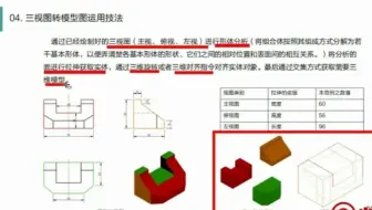 CAD教程-CAD三视图转三维模型运用方法