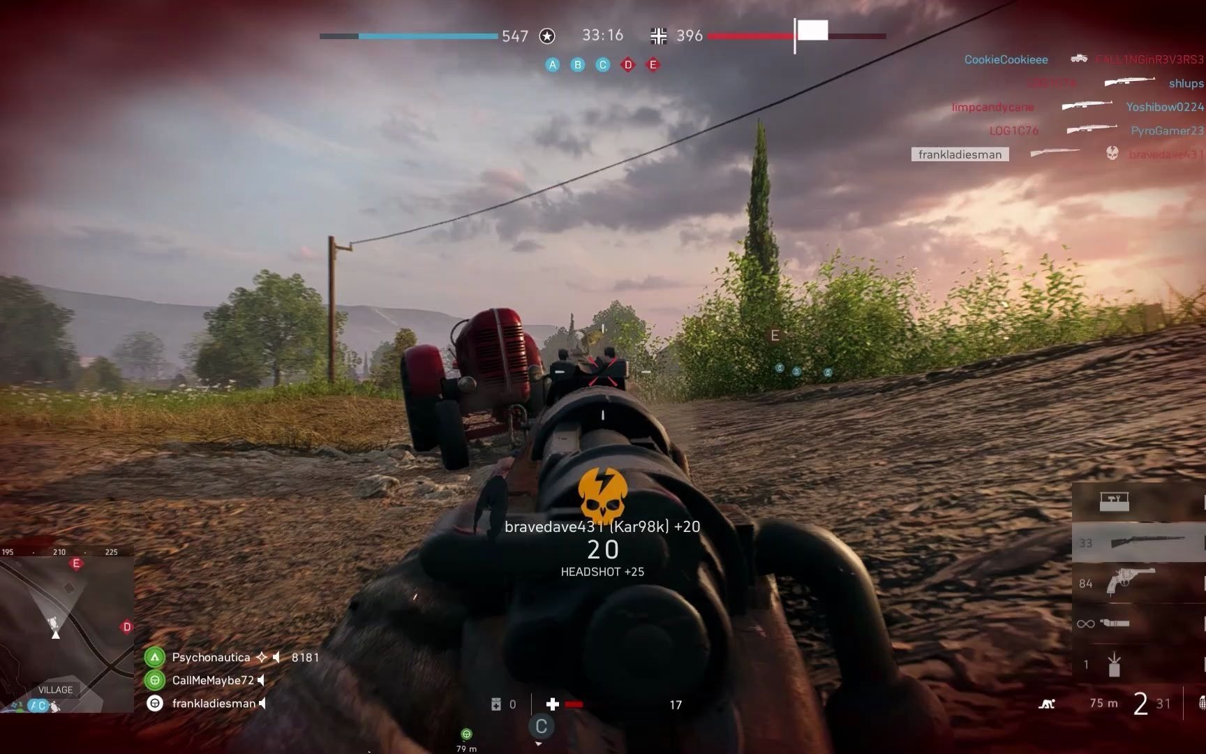 战地5kar98k从入门到手枪精通