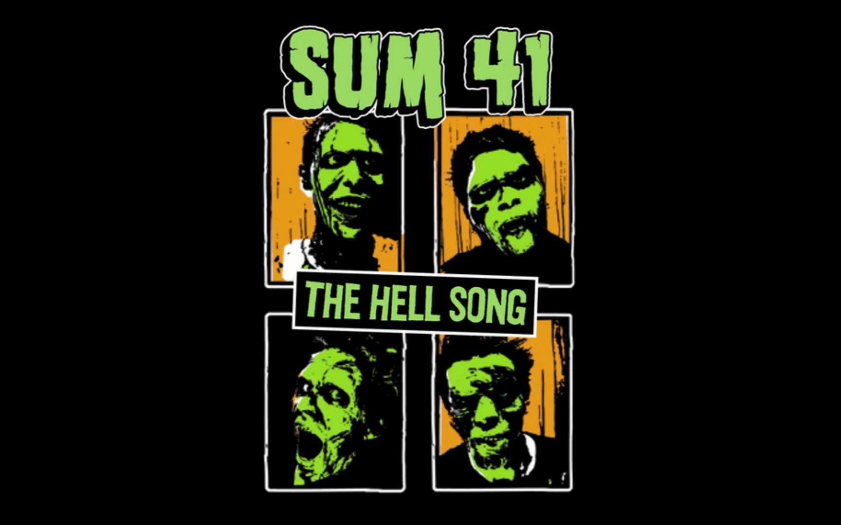 [图]Sum 41 - The Hell Song伴奏（带主唱，无主音吉他）