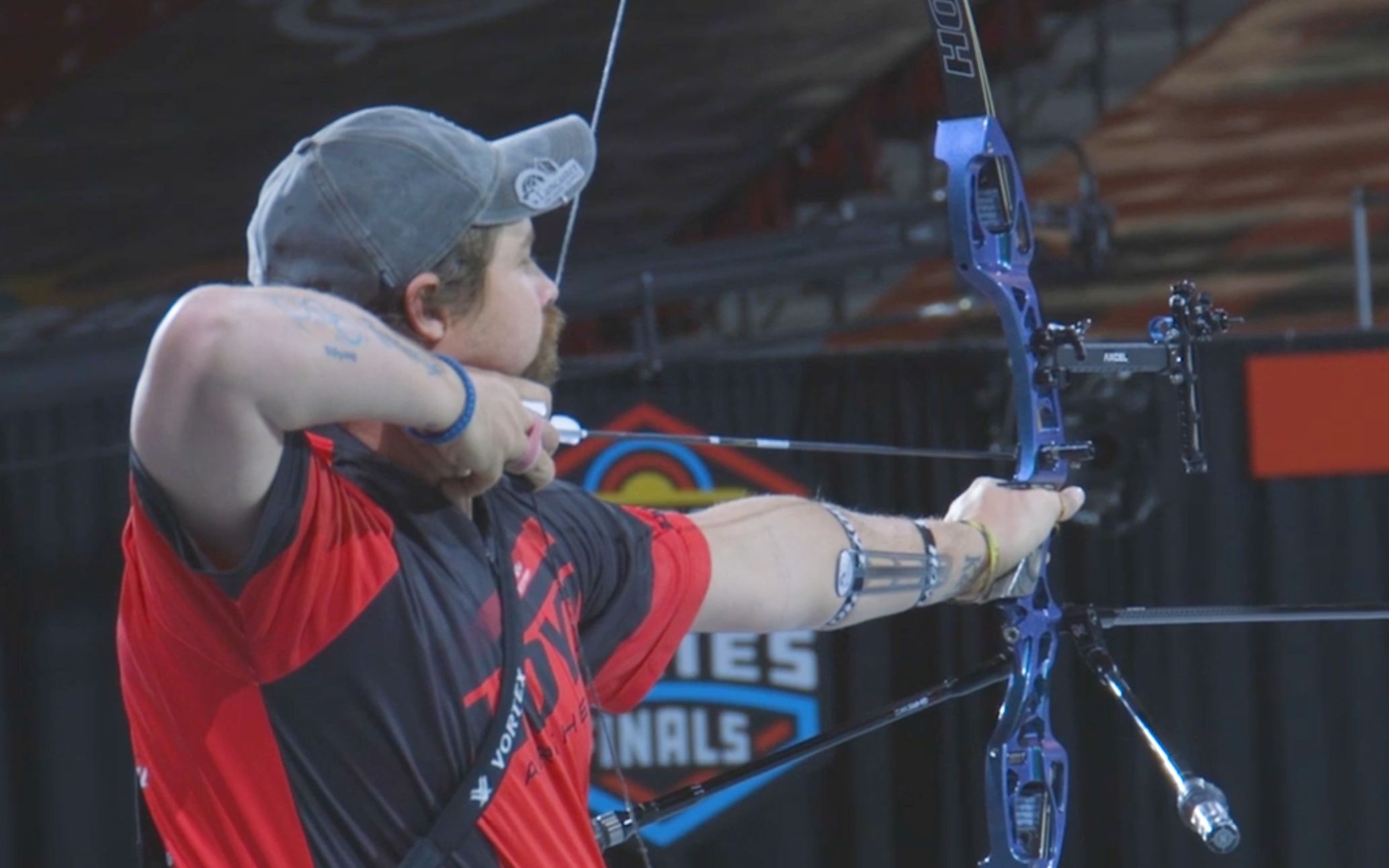 brady ellison 2019 拉斯维加斯室内射箭世界杯决赛动作_哔哩哔哩 (゜