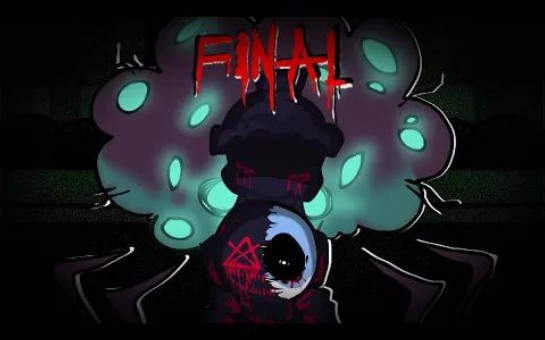 (全站笫一)funkin corruption insanity evil bf vs skid n pump day