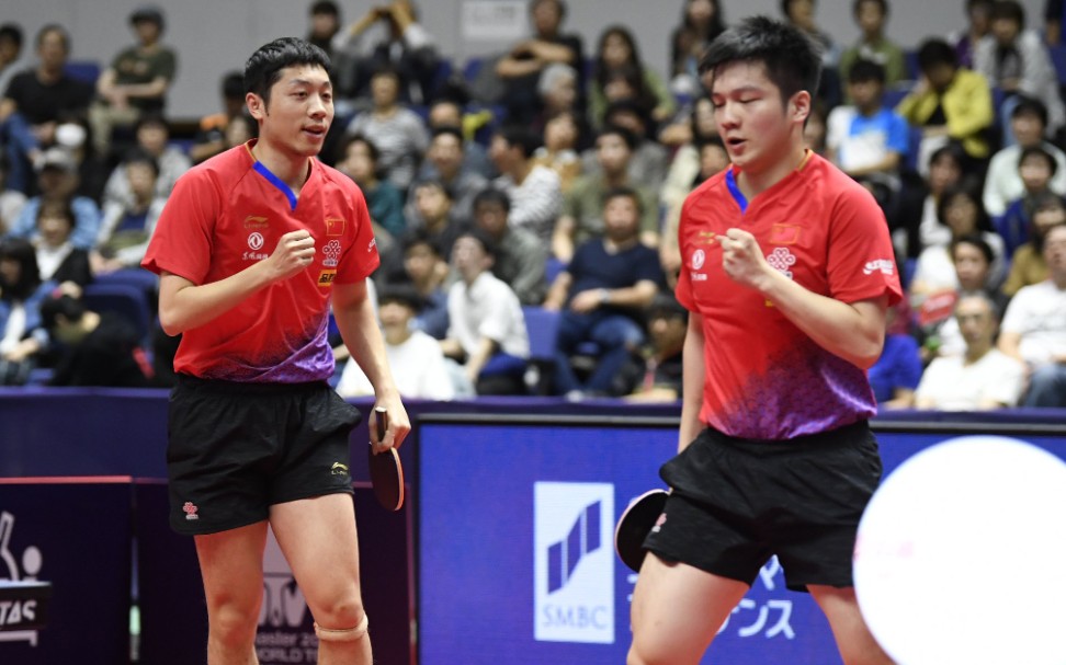 【adam解说】2019年日本公开赛 男双半决赛 许昕/樊振东vs林高远