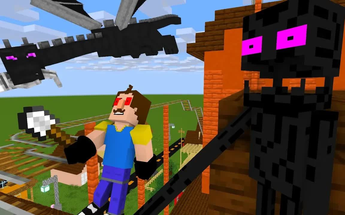 怪物学校你好邻居捉迷藏我的世界动画