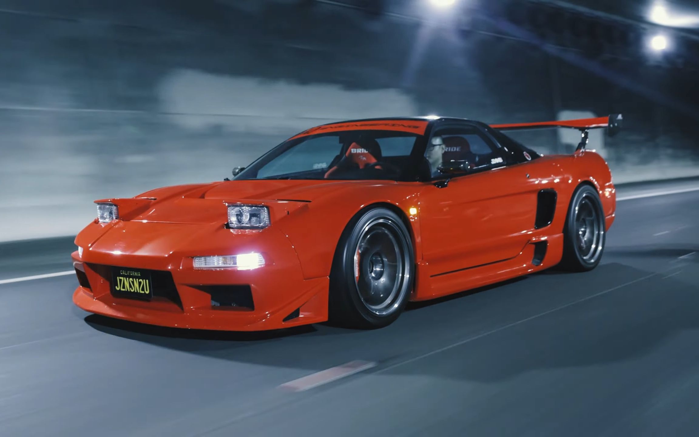 红色跳灯nsx真滴漂亮