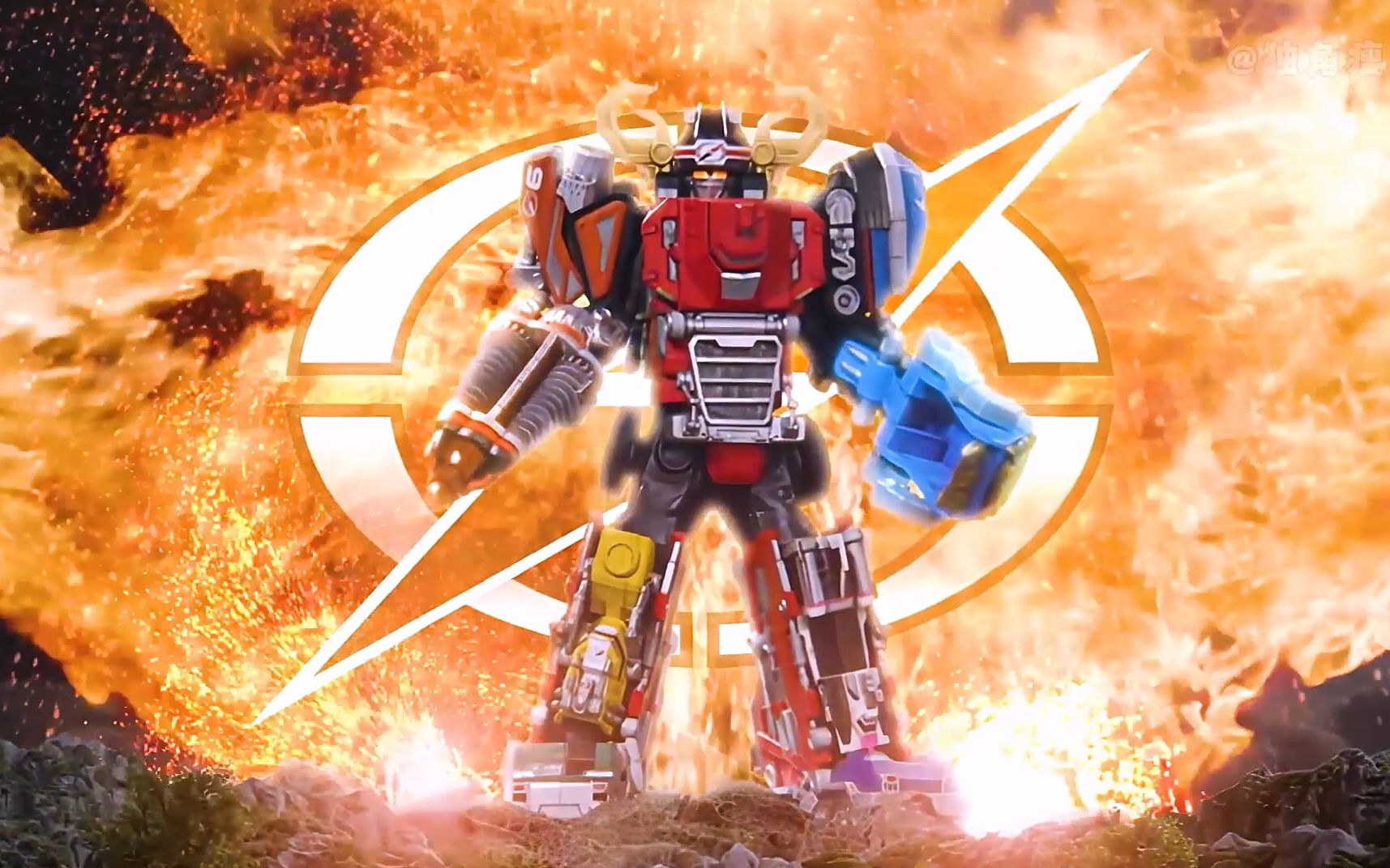 【特摄剧情】轰轰战队:九台机甲合为一体!超级大冒险初次登场