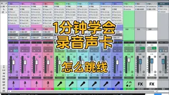 Download Video: 1分钟学会 录音声卡怎么跳线