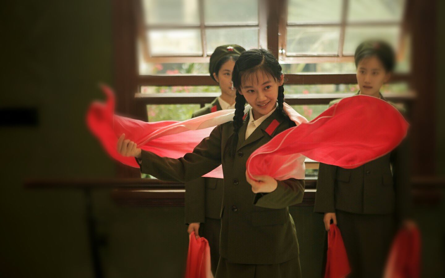 冯女郎苗苗古典舞爱莲说