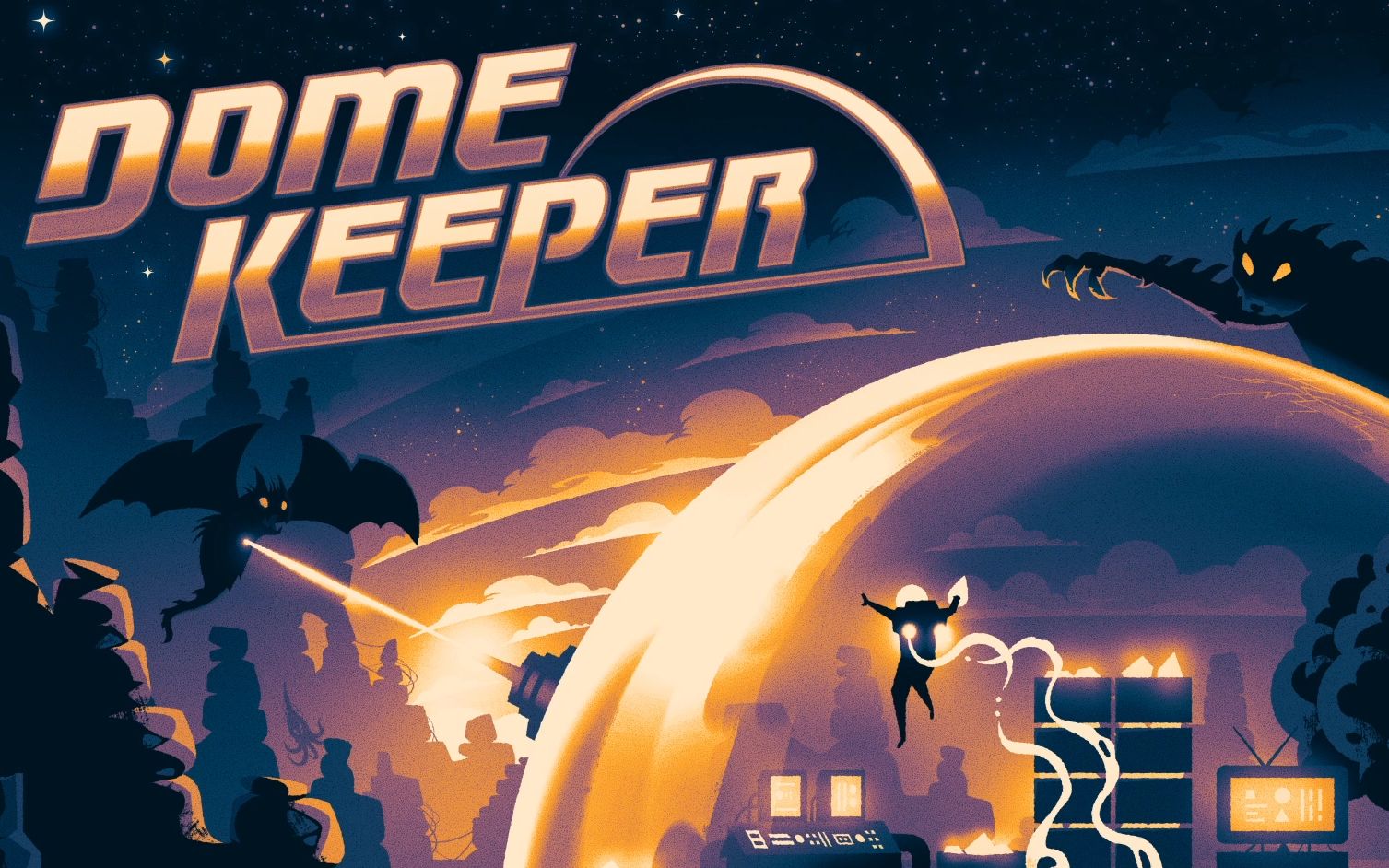 [图]【Dome Keeper/穹顶守护者】首次游玩，残酷通关