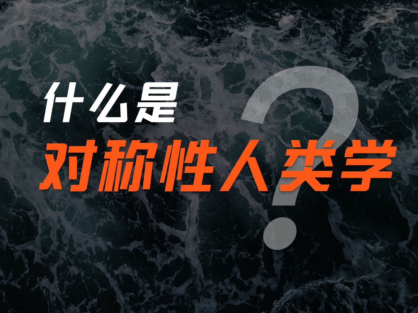 <对称性人类学>试讲(1):主体与客体之间,是转义者的汹涌大海哔哩哔哩bilibili