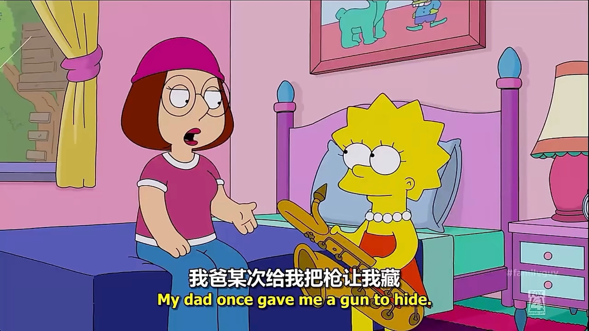 [图]family guy & the simpsons Lisa&meg线 02