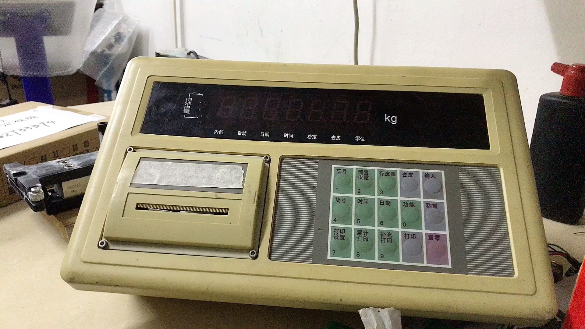 xk3190a9地磅称重仪表的标定方法基础入门电池电量指示