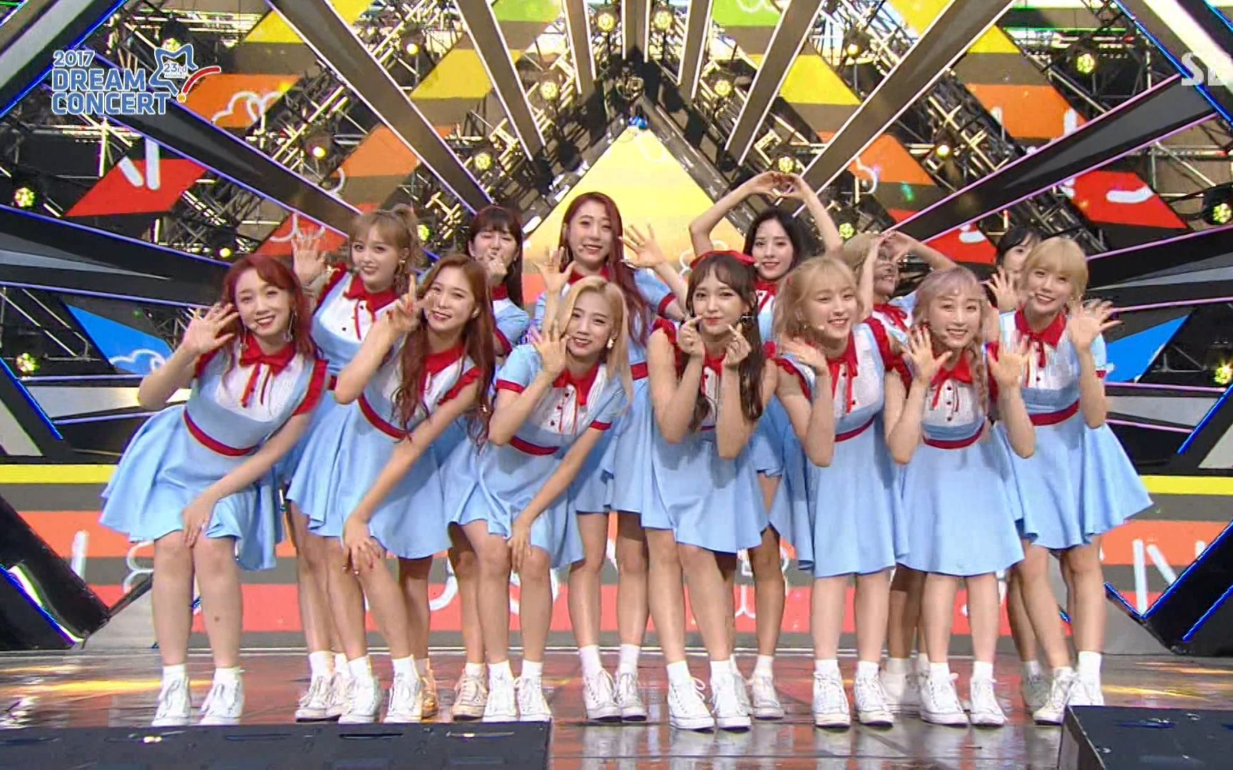 【1080p 60帧】170614 宇宙少女 intro i wish dream concert回顾舞台