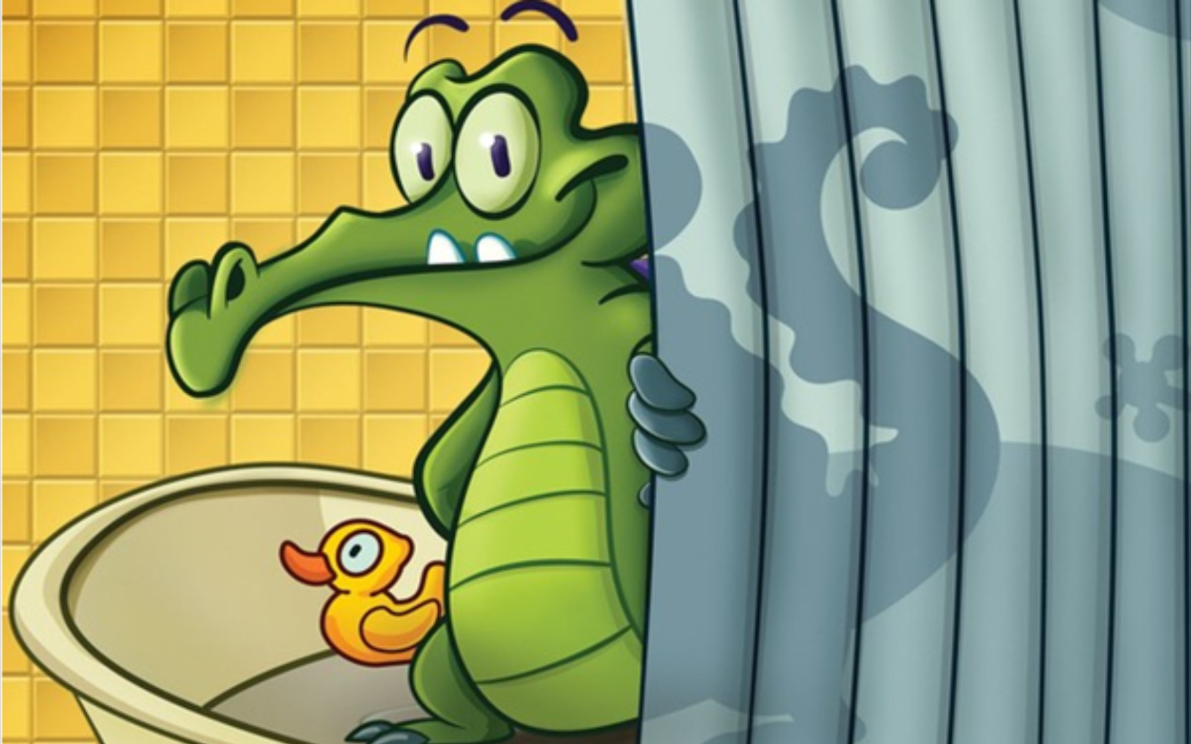 小鳄鱼爱洗澡系列小顽皮你好小顽皮