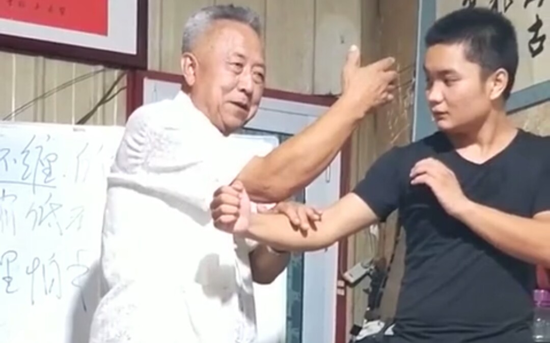 李俊义老先生吴氏开门八极拳直播教程传实战要旨,授打法战术哔哩哔哩bilibili