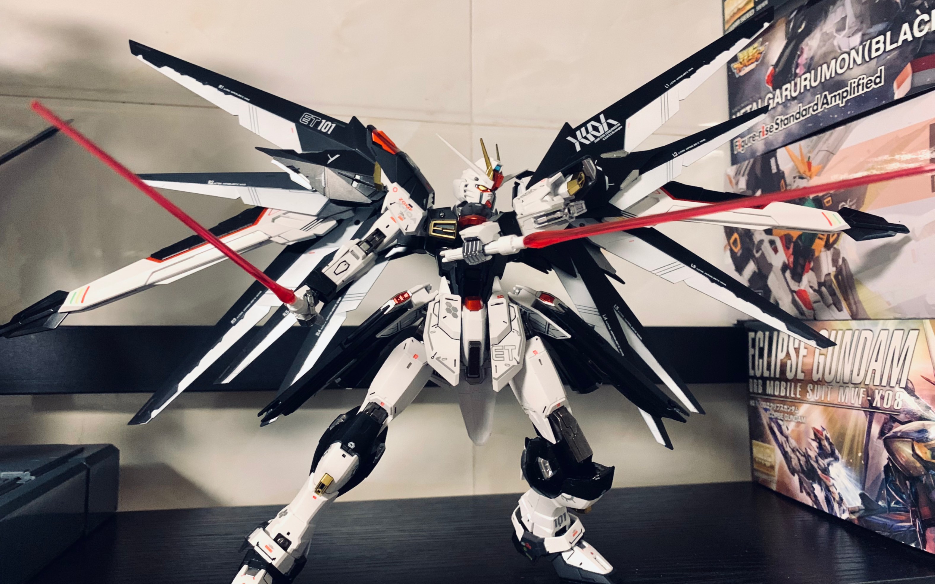 万代自由2.0 点厂骨架喷涂改色(抄作业)