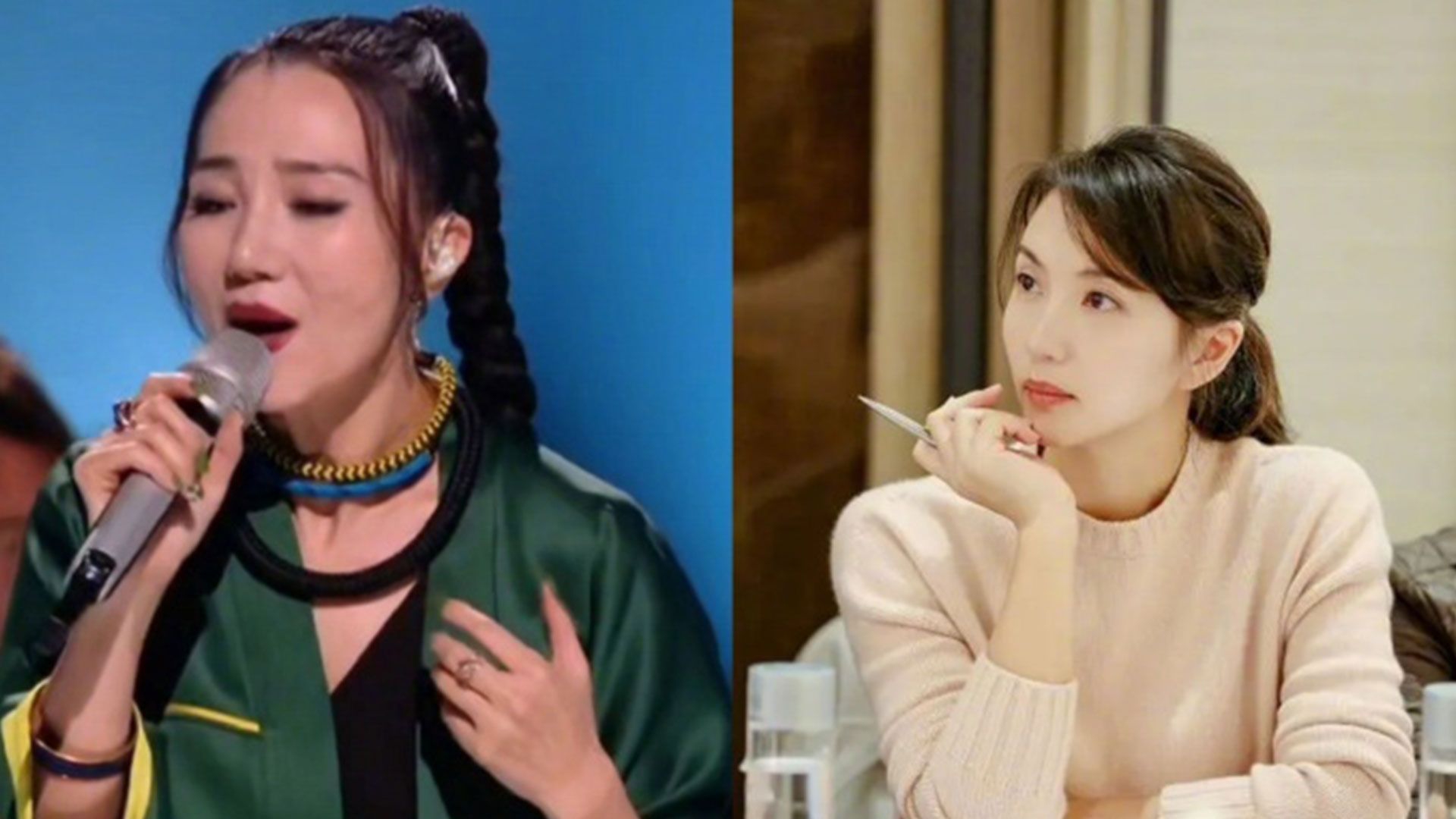 阿朵与陈好撞脸!脸型五官相似度高,大气妩媚气质美女让人难分清