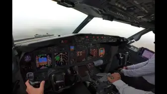波音B737自动落地演示