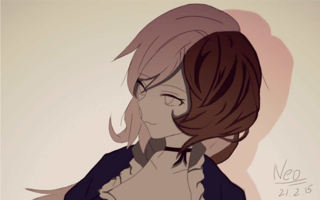 【rwby/绘画】当我给伞妹穿上了女仆装.