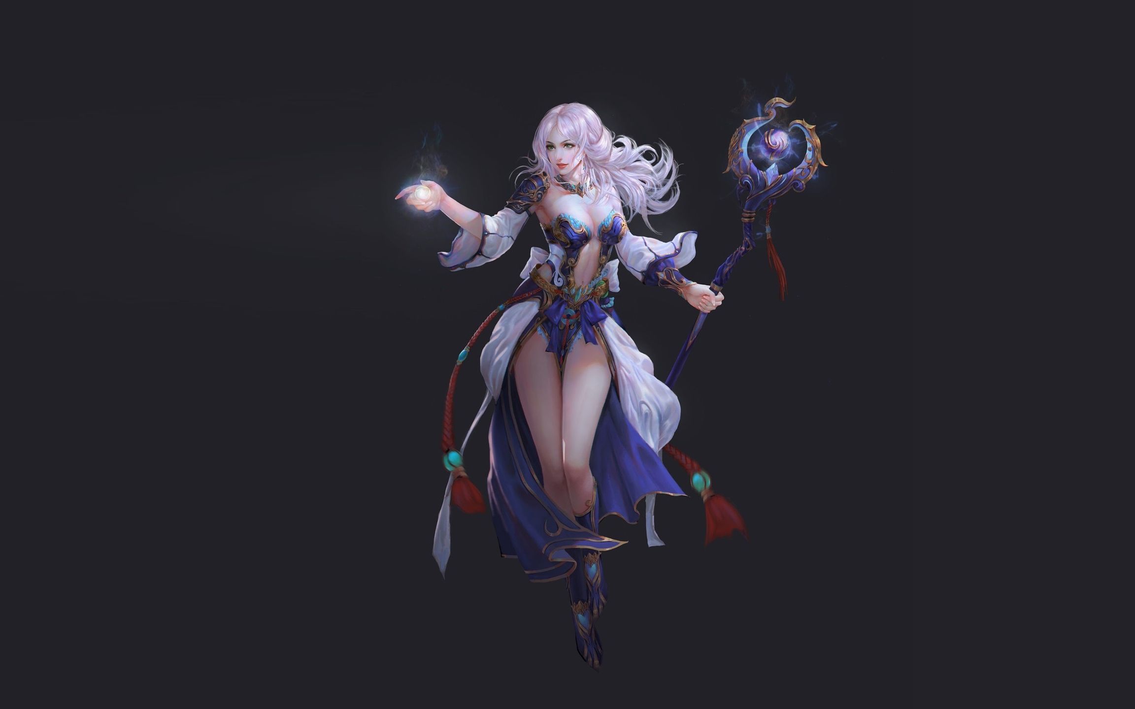 3dmax游戏人物角色模型制作:御姐魔法师_哔哩哔哩 (゜-゜)つロ 干杯