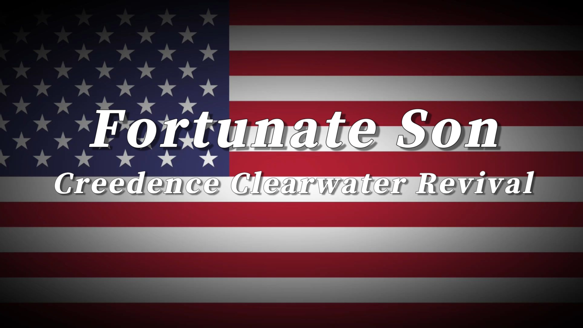 《Fortunate Son》《越战の小曲》美国反战曲 “那不是我 那不是我 我不是幸运的那一个”（英文音标+中英字幕）