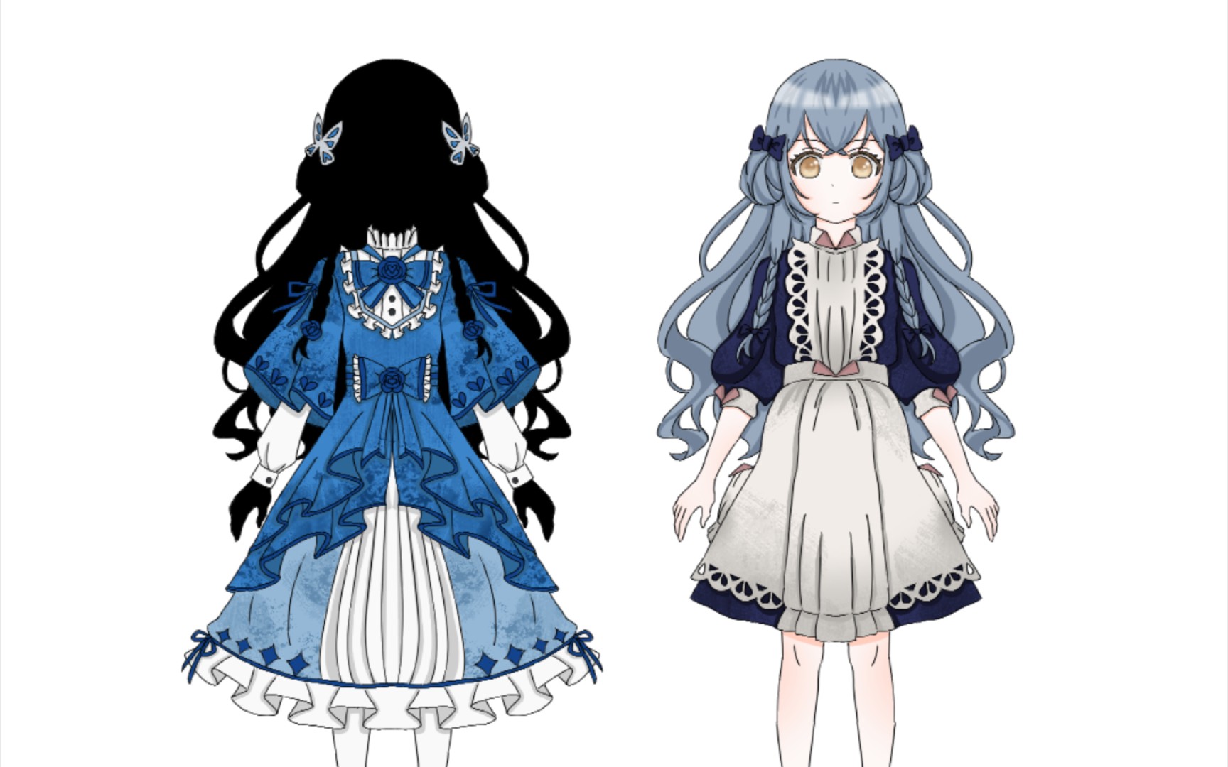 【绘画过程】自设影宅oc