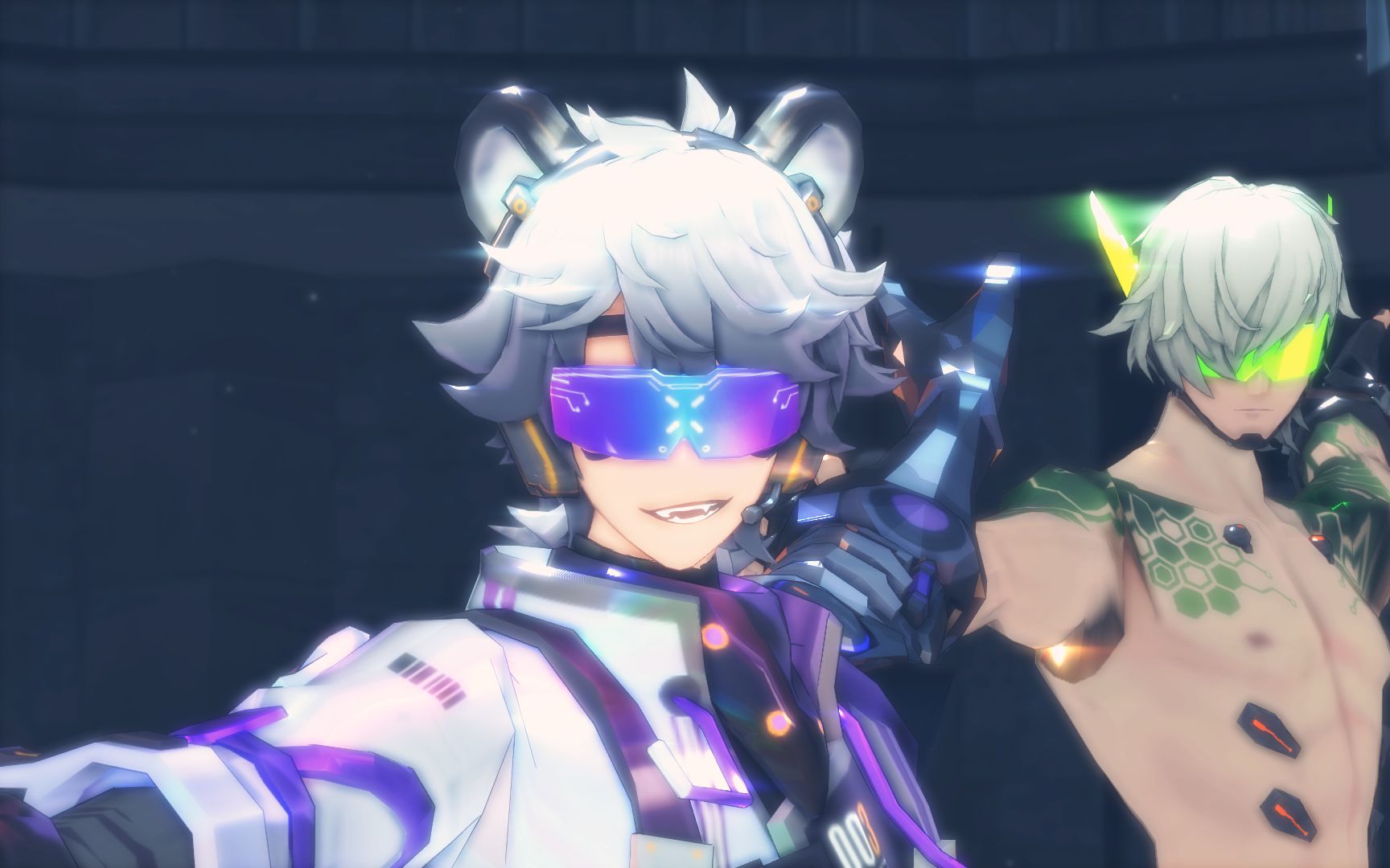 非人学园mmd队长笑一个嘛金阙61临青龙白虎的glide