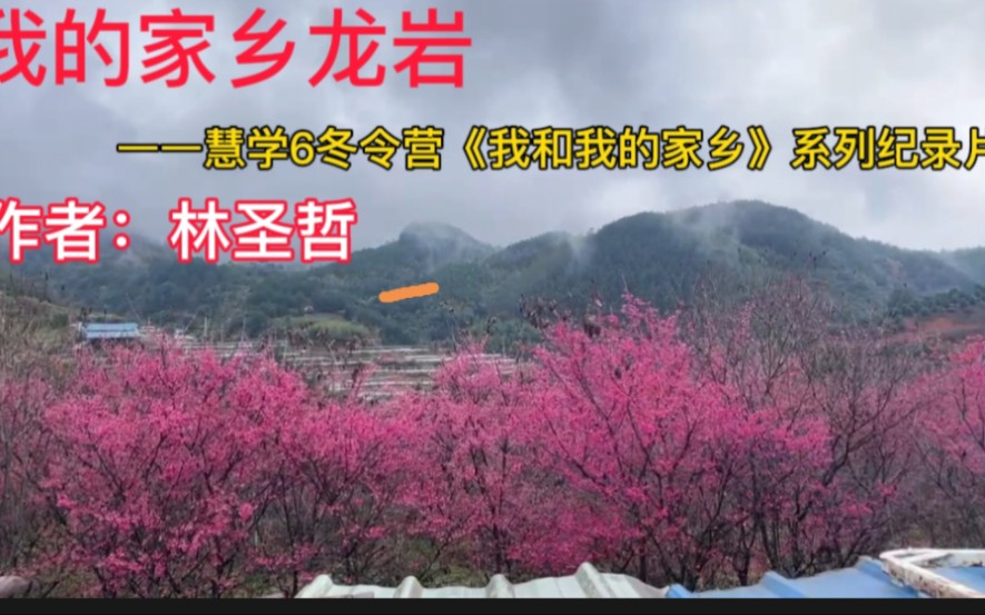 龙岩之旅(作者:林圣哲)——2024慧学6冬令营《我和我的家乡》系列纪录片哔哩哔哩bilibili