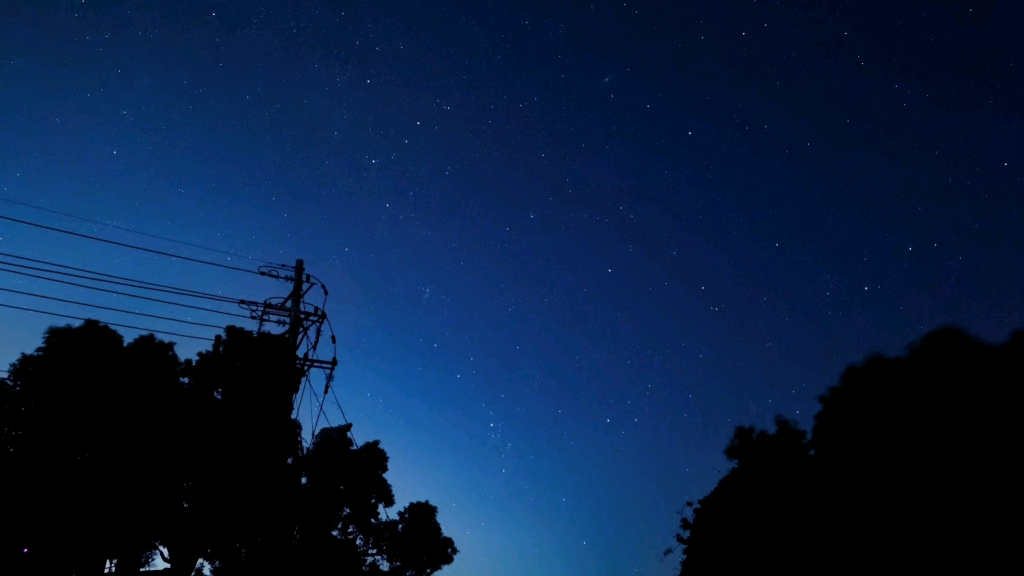 华为p40pro星空延时