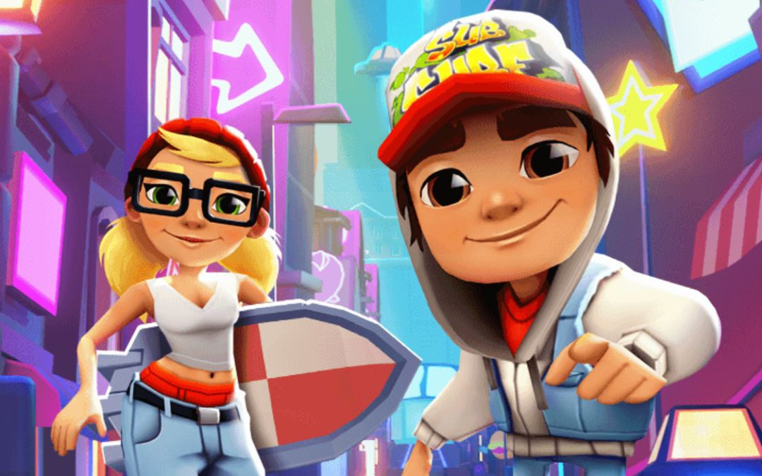 subway surfers 地铁跑酷 哥本哈根 漫游赛博未来城